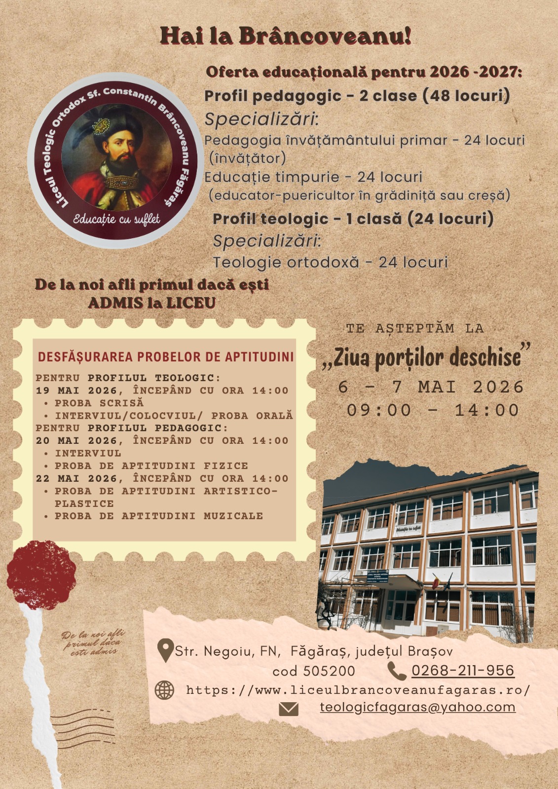 Liceul teologic ortodox Sf. Constantin Brâncoveanu